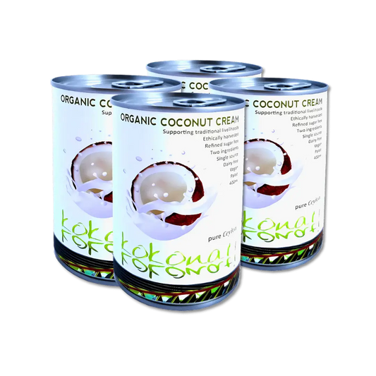 400ml 4-Pack Organic Coconut Cream