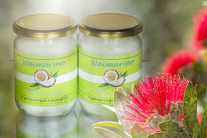 Waimarino Organic Coconut Oil 200mls 4 pack.